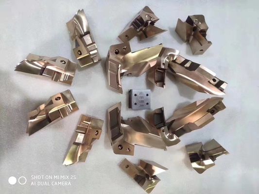 Bagian Perangkat Keras Cetakan Injeksi Presisi OEM Bagian Cetakan Otomatis Kuningan Stainless Steel